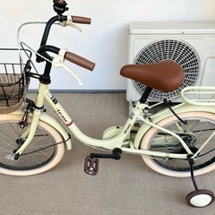 【お話中】子ども用自転車 20インチ 補助輪つき【中古】