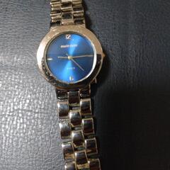 マリ・クレール腕時計／ブルーパネル