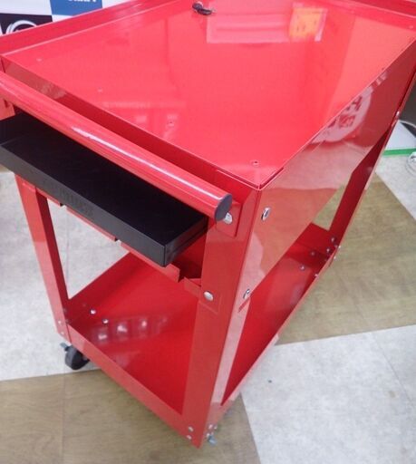 引取限定】アストロプロダクツ ツールワゴン 2段 引出付 TW232 中古品