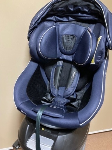 Combi チャイルドシート ネイビー THE S 回転式 コンビ ホワイトレーベル THE S ISOFIX エッグショック ZC-690｜コンビ