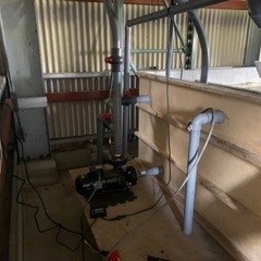 FRP大型濾過層 1800×3000×870 錦鯉、チョウザメ、FRP水槽、アロワナ