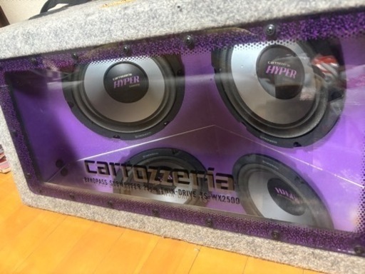 カロッツェリア carrozzeria ウーファー ts-wx2500 PIONEER