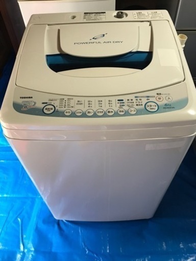 東芝AW60-GF洗濯機　配送料込み！