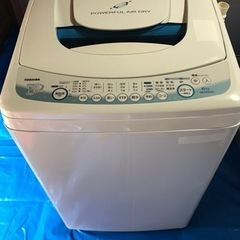 東芝AW60-GF洗濯機　配送料込み！