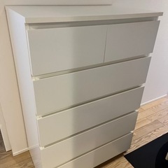 IKEA チェストマルム　幅80cm × 高さ48cm × 奥行...