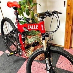 E04 CALLE ロードバイク 2×7段変速