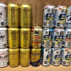 缶ビール、酎ハイ21本　2000円 1本追加しました