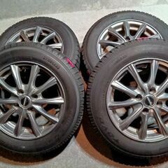 ■ＡＱＵＡスタッドレス＋ホイール４本（価格交渉可）
