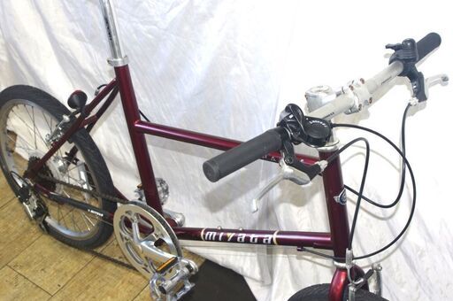 お取引中 □MIYATA□中古自転車 ベルトドライブ オートライト