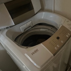 【決まりました】洗濯機 Haier JW-K70M