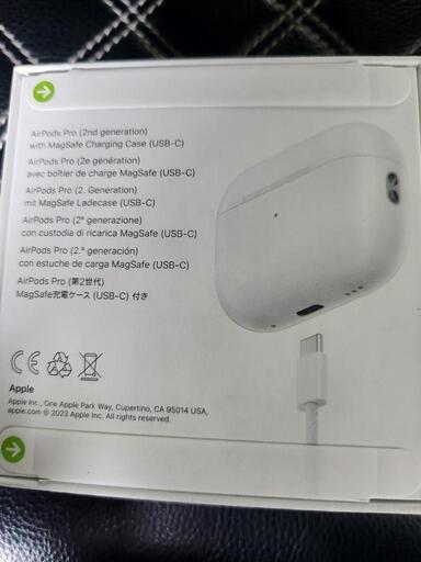 新品!!!アップル AirPods pro 第二世代