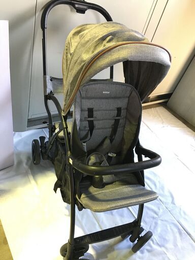 A440 KATOJI カトージ 二人乗りベビーカー 2-Seater (グレー）41008