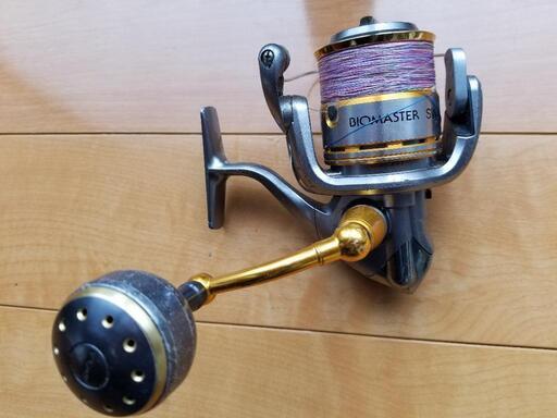リールとロッドです BIOMASTER  SW400XG  ロッドCROSTAGE  CRC-70ML 7ft