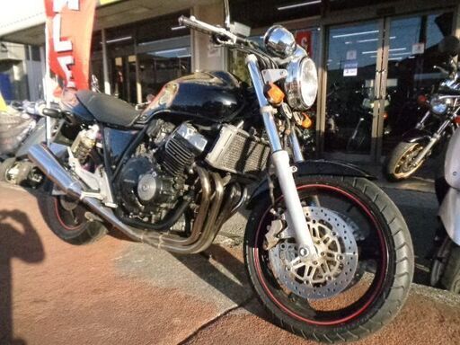 NO.4858　ＣＢ４００ＳＦversionＳ　水冷４サイクルＤＯＨＣ１６バルブ４気筒４００ｃｃ　ブラック　☆彡