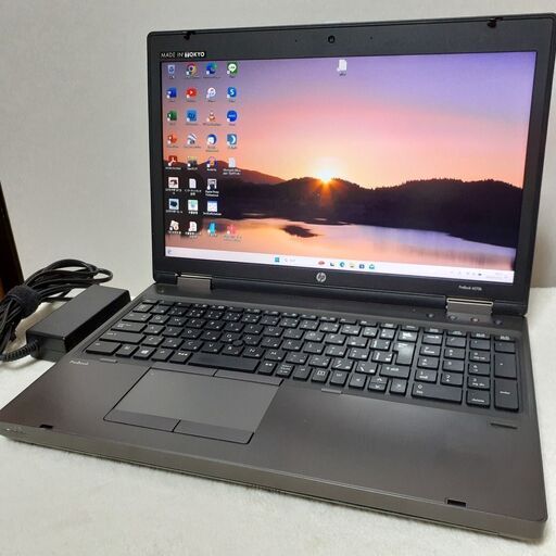 【取引中です】HP　ProBook　15インチ　i5　8GB　SSD（240）　カメラ　Wi-Fi　マルチ　テンキー　Windows11