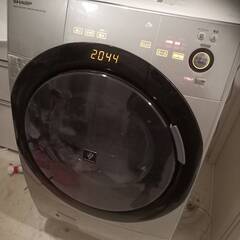 (取引中です)ドラム式　洗濯乾燥機　SHARP ES-Z100　...