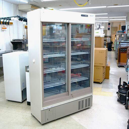 薬用冷蔵ショーケース　フクシマ　FMS-402GU　リユース品