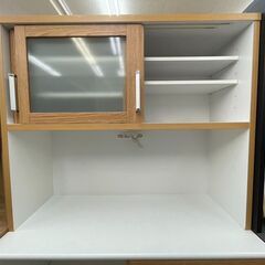 浅川木工 2面レンジボード ⭐定価￥78,900⭐ スライド扉 ウッド調?697