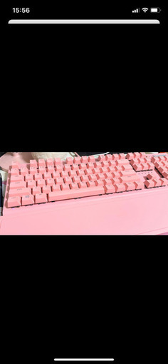 【Razer】ピンクゲーミングキーボード(添付全て)
