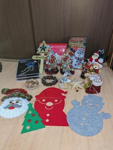 クリスマス 飾り 色々