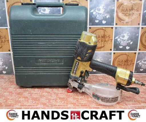 日立　HITACHI　WF3H　高圧ネジ打ち機　高圧用　ケース/保護メガネ付き　中古品　【ハンズクラフト宜野湾店】