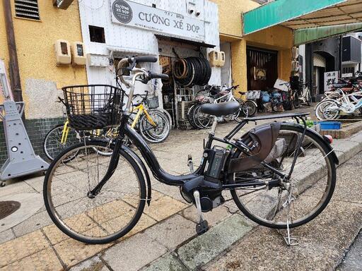 　電動自転車　ブリヂストン　２６インチ　バッテリー　８．７ＡＨ　４点　茶色　配達可能