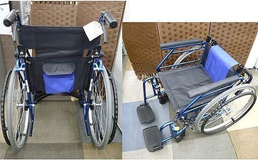 MIKI 軽量車いす キャリカルプラス 自走式 PMS-3BU ミキ 車椅子 車イス 折りたたみ 札幌 北20条店