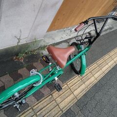 [BRIDGESTONE]VEGAS(ベガス)20吋 ミニベロ(小径車) 内装3段/グリーン