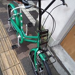 [BRIDGESTONE]VEGAS(ベガス)20吋 ミニベロ(小径車) 内装3段/グリーン