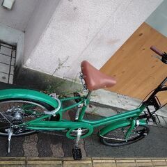 [BRIDGESTONE]VEGAS(ベガス)20吋 ミニベロ(小径車) 内装3段/グリーン