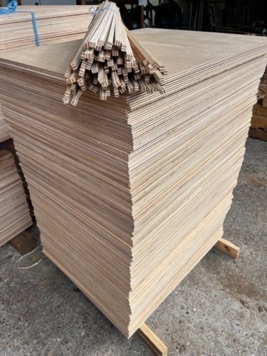 【完売】ラワン合板100枚セット！ 910×720×12(mm) 1枚単価200円！
