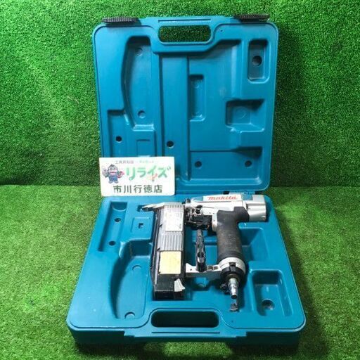 マキタ AF502N 仕上釘打 常圧【市川行徳店】【店頭取引限定】【中古】管理番号：IT8SKCNKDHGC