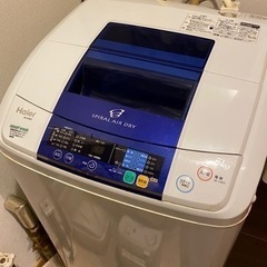 【0円無料お譲り】ハイアール Haier 全自動電気洗濯機 20...