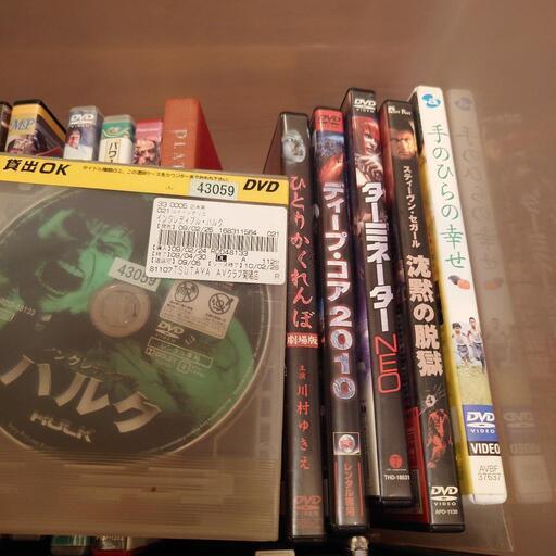 DVD 60本 洋画など セル版54本 レンタル6本