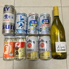 日本酒　ワイン　ハイボール