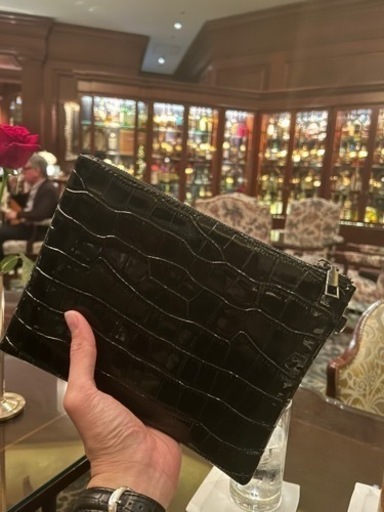 クラッチバッグ クロコ 鰐皮柄 おすすめ デート コスパ