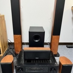 Pioneer 5.1サラウンド  ホームシアター VSX-83...