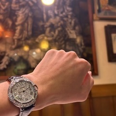 【ネット決済・配送可】時計 フルダイヤ 腕時計 ウォッチ 時間 ...