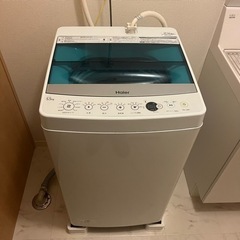 【中古】Haier 5.5kg 洗濯機