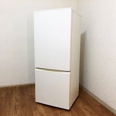 AQUA冷蔵庫AQR-18D右開き2ドア184L美品　アクア54Lビッグフリーザー　耐熱100℃テーブル　フラット＆スクエアデザイン　除菌洗浄/動作確認済み