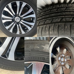 フリード純正アルミ　タイヤ4本セット