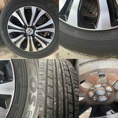フリード純正アルミ　タイヤ4本セット