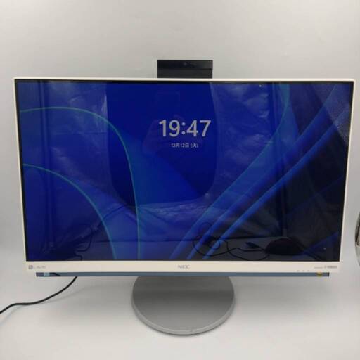 NEC 一体型23.8インチ　高性能7世代Core i7 新品SSD480G　メモリ8G ブルーレイ/CD/DVD　webカメラ内蔵　大画面23.8インチ一体型　 Wifi対応　#160AA73