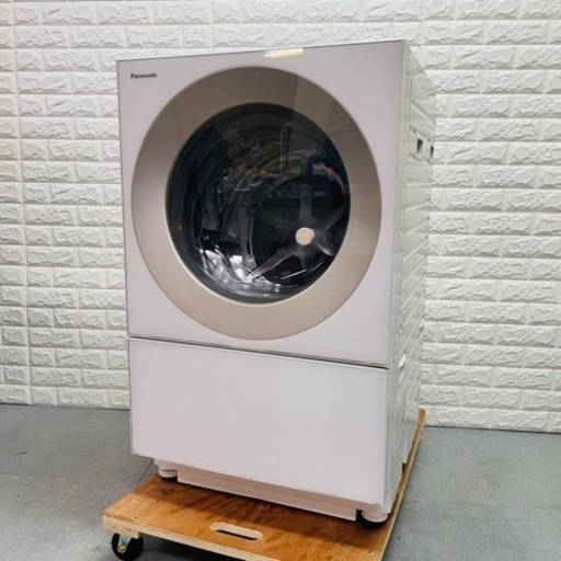激安美品✨2018年製　ドラム式洗濯機乾燥機　キューブル　設置