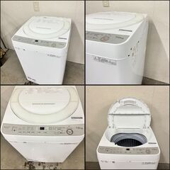 15211 SHARP 一人暮らし洗濯機 2018年製 7.0kg ◇大阪市内・東大阪市他 