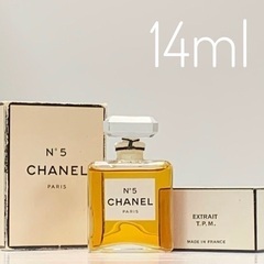 シャネル　No.5   パルファム。14ml。新品未開封。CHA...