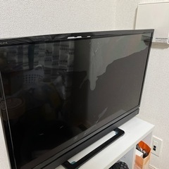 【無料】東芝REGZA32型 2017年製　ジャンク品