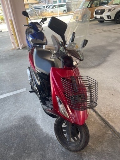 v125s外装赤ヨシムラ付き