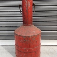 USヴィンテージ雑貨 オイルタンク 廃油入れ