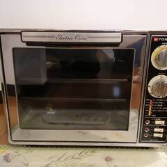 【昭和レトロ東芝製オーブン】ジャンク品